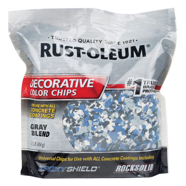 Rust-Oleum Concrete Chips Gray Blnd 301359